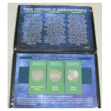 Three Centuries Of American Nickels w/ 3 Nickels