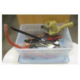 Hedge Trimmer, Saws, Hand Drill, Files & More