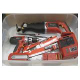 Craftsman 20V Drill, Recip. Saw, Charger, etc