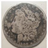 1900-O Silver Morgan Dollar - New Orleans Minted