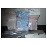 VNTG Miniature Cafe Model Curtains, Rods & Shades