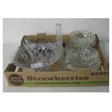 Various American Lead Glass Bowls, Vase & More