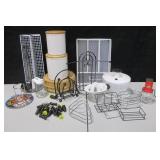 Various Kitchen Jars, Plates & Other Accessories