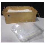 Box of 20.5" x 7" Plastic Bags, Unadhesive Seal