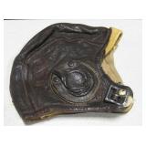 VNTG World War II Leather Pilot Cap & Liner Cap