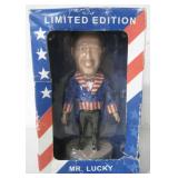 NIB / L.E. Hollywood Bobblers Mr. Lucky Figure