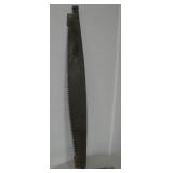 Vintage Rusted Hand Log Saw, 52"L