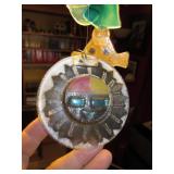 Southwest Zia Styled Glass Sun Catcher