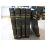 1928 -"Our Wonder World"  Leather Bound Books