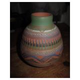 Navajo Pottery - Signed " Michael Charlie"