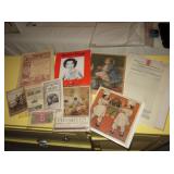 Lot of Various Vintage Ephemera Booklets