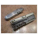 2 Camping / Hunting Mult-Tool Pocket Knife
