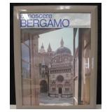 21.25" X 27.25" Framed Bergamo Art