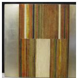 30" X 30" Textured Art