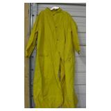Industrial Neese Co. Large Yellow Rain / Work Coat