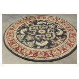 60"D Decorative Round Form Rug