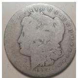 1884 Silver Morgan Dollar - Philadelphia Minted