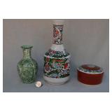 Greek & Argentinean Vases Turkish Nimet Sugar Bowl