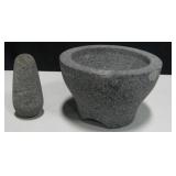 Traditional Styled Molcajete / Mortar & Pestle