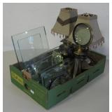 Glass Frames, Deco Lamps & Other Table Items