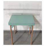 Wood Table & 2 Acrylic Brochure Displays