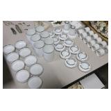 Vintage Fukagawa Hand Painted China Set 900P