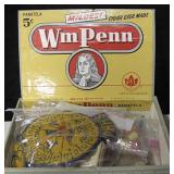 VNTG Cigar Box w/ Beads, Patches & More