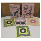 Vtg Ponytail Pink Vinyl My Treasures & Tune Tote