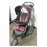 Baby Trend Co. Black & Pink 3 Wheel Baby Stroller