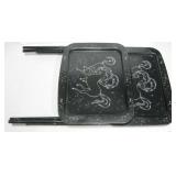 Lot of 2 TV Trays 19.5" & 24" Tall