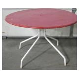 48" Diameter Metal Patio Table