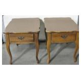Matching End Tables With Drawers