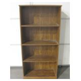 4 Level Corrugated Wood Book / Display Shelf