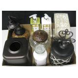 Various Bathroom Soap Pumps, Bath Salts & More
