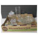 Various American Lead Glass Bowls, Vase & More