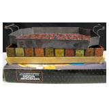 3 Art Deco Serving Trays & Elevated Dining Tray