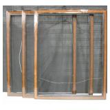 Lot Of 3 Wood Art Frames - 25" x 31"