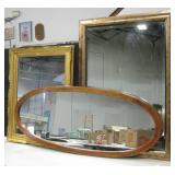 Lot Of 3 Wall Mirrors - Largest Is 29.5" x 41.5"