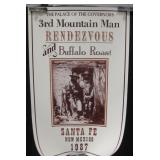 1987 3rd Mountain Man Rendezvous Poster