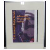 Framed Palm Beach Film & Video Festival Poster