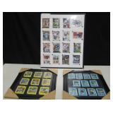 3 Framed Baseball & Football Collectable Cards