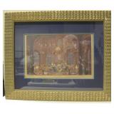 1993 Framed Sanctuary Of Knowledge Print 21" x 18"