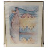 19" x 24" Southwest Print - Signed Mullen