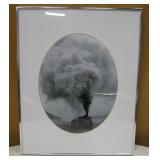16.25" X 20.25" Framed Train Print