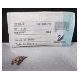 Swarovski 2090/4, 4.0mm Amethyst Beads