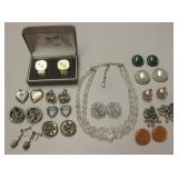 Lot Of Vintage Costume & Fashion Jewelry