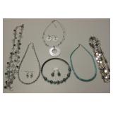 Lot Of 6 Necklaces - 3 w/ Matching Earrings