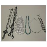Lot Of 6 Fashion Necklaces