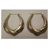 Hallmarked 14K Gold Pair Of Earrings