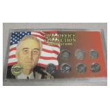 Roosevelt Dime Oval Office Collection 1947-1996